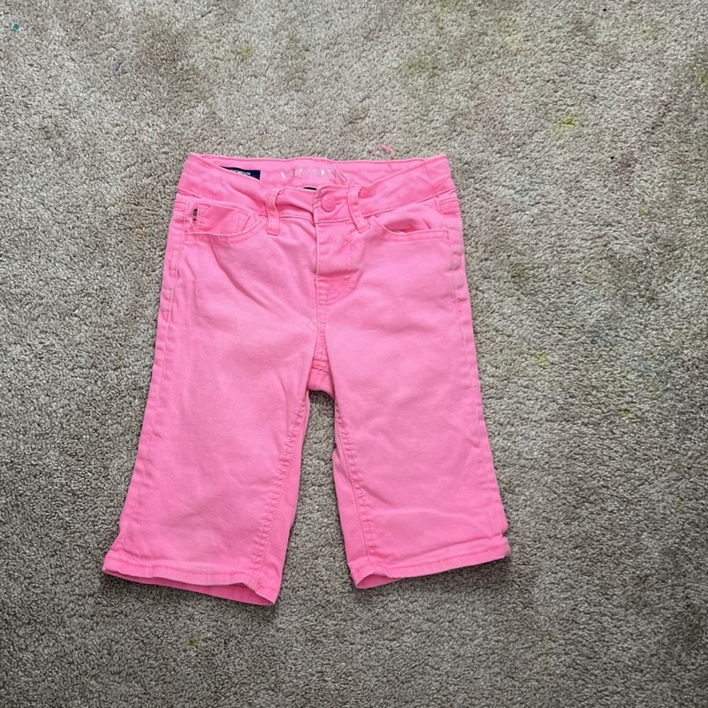 Girl shorts hot pink shorts